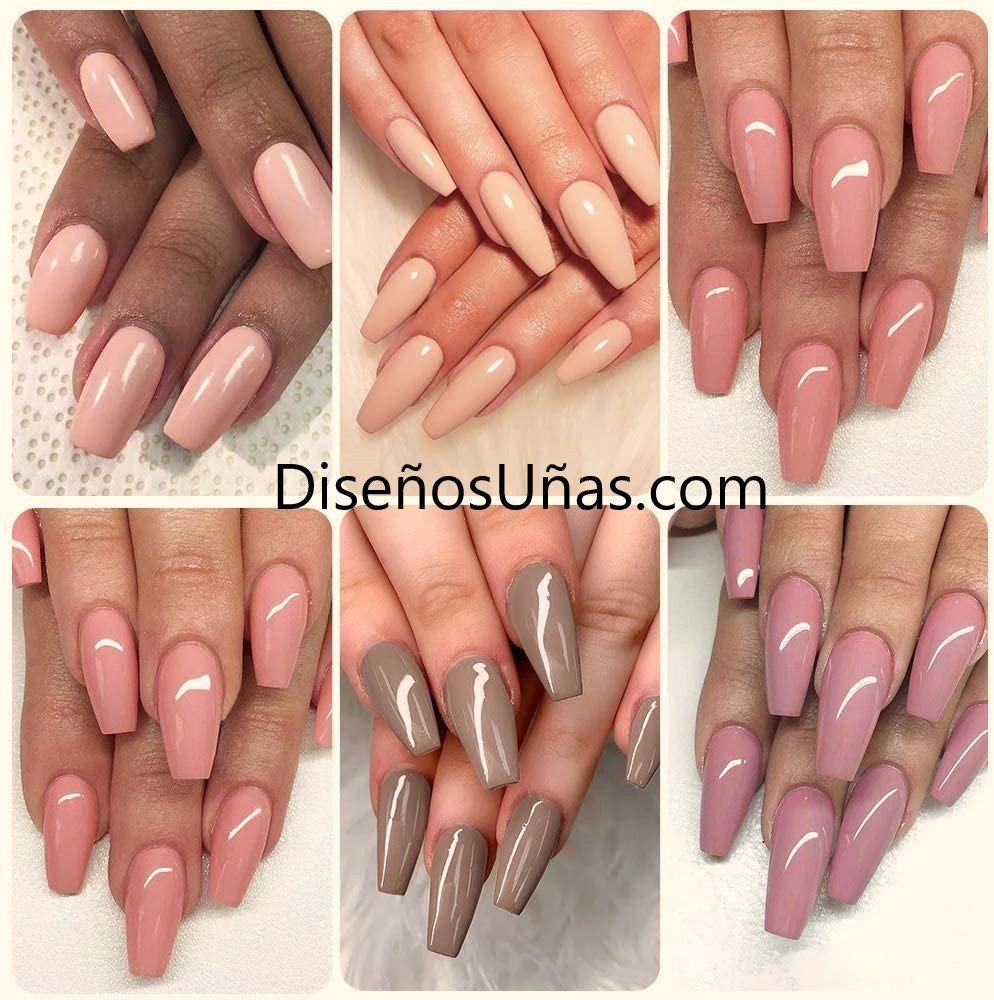 Uñas de color naranja en tendencias