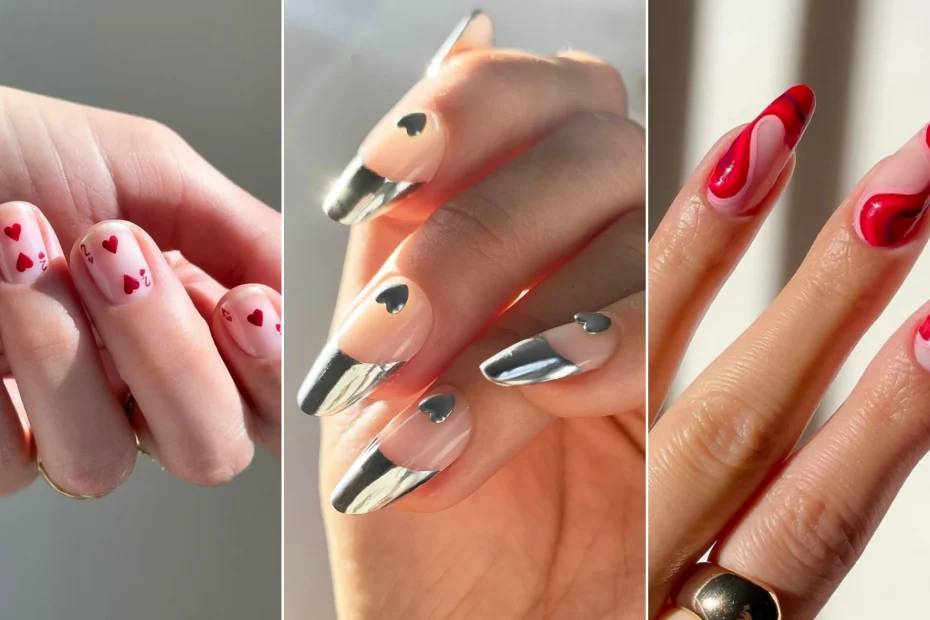 Uñas Para Día de San Valentín